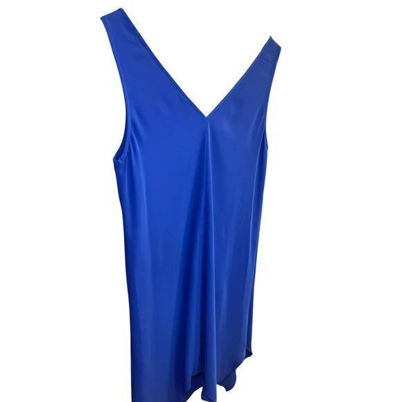 Amanda Uprichard Revolve Designer Cobalt Blue Monty Mini Slip Shift Dress Small - Picture 10 of 12